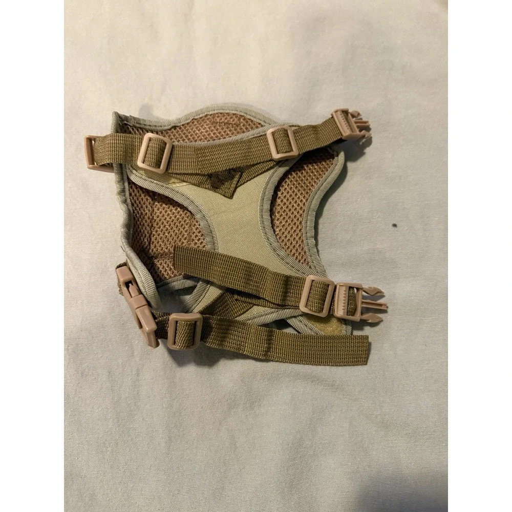 Tactical‎ Cat Harness For Walking Escape Proof Pet Vest Harness Soft With Handle